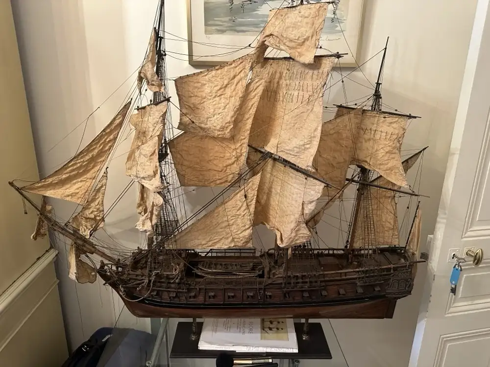 Maquette voilier ancien