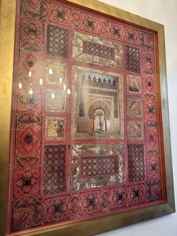 Tableau enluminure m�di�vale
